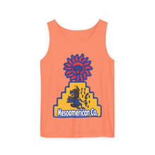 Load image into Gallery viewer, Mesoamerican Co. Sunstep Tank Top — Retro Aztec Graphic Tank