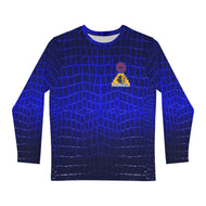 MESOAMERICAN SNAKESKIN PRINT Men's Long Sleeve AOP Shirt