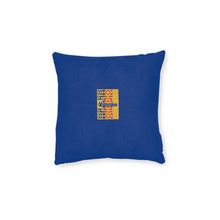 Load image into Gallery viewer, Mesoamerican Square Pillow - White Back
