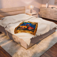 Load image into Gallery viewer, SOLAR FAMILY Velveteen Plush Blanket
