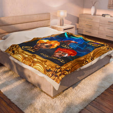 Load image into Gallery viewer, SOLAR FAMILY Velveteen Plush Blanket
