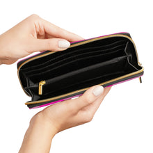 Load image into Gallery viewer, ORIGINAL AMERICAN pink leopard Zipper Wallet

