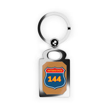Load image into Gallery viewer, Interstate 144 bronze Photo Keyring
