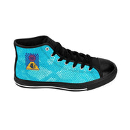 MESOAMERICAN women snakeskin print hightop sneakers